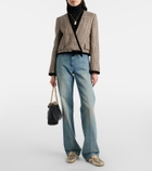 Valentino Garavani Plaster Caster metallic leather loafers