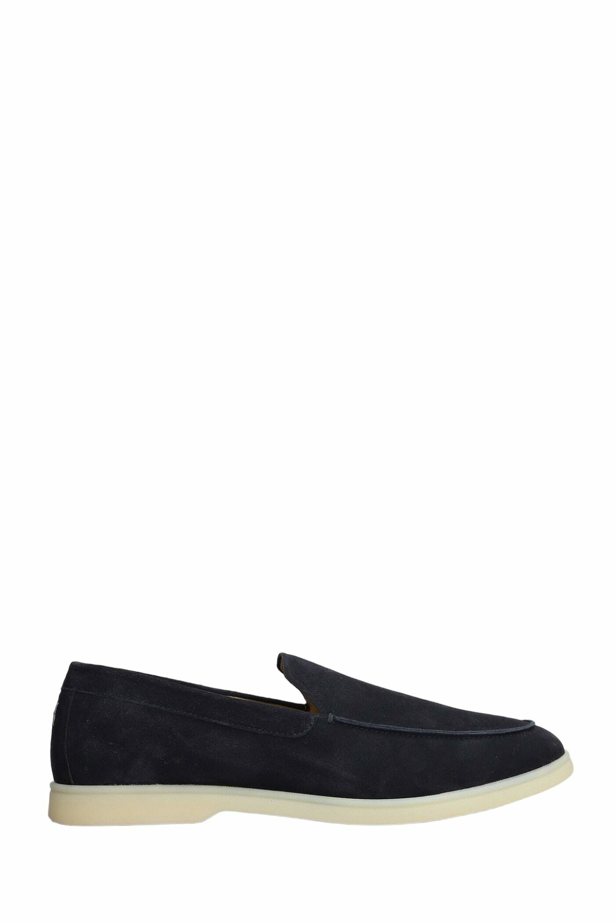 Henderson Baracco Loafers In Blue Suede