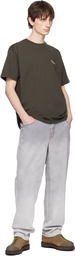 Dime Black Classic Small Logo T-shirt