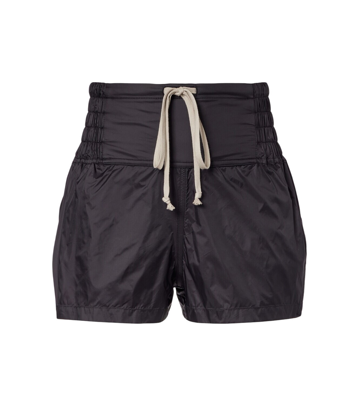Rick Owens Women's Gabe Leather Shorts in Dusty Pink Rick Owens