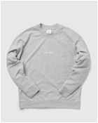 Calvin Klein Underwear Modern Structure L/S Sweatshirt Grey - Mens - Longsleeves