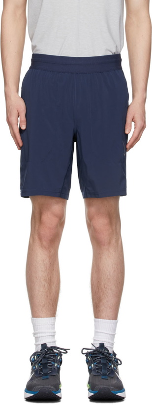 Photo: Nike Blue Yoga Dri-FIT Shorts