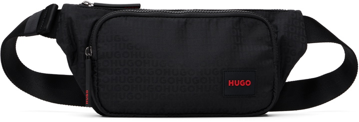 Photo: Hugo Black Logo Belt Bag