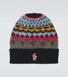 Moncler Grenoble Intarsia wool-blend beanie