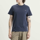 A.P.C. Men's Oliver Heavyweight T-Shirt in Dark Blue