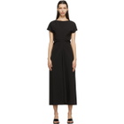 LOW CLASSIC Black Seamless Dress