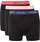 Calvin Klein Underwear - Three-Pack Stretch-Cotton Boxer Briefs - Black