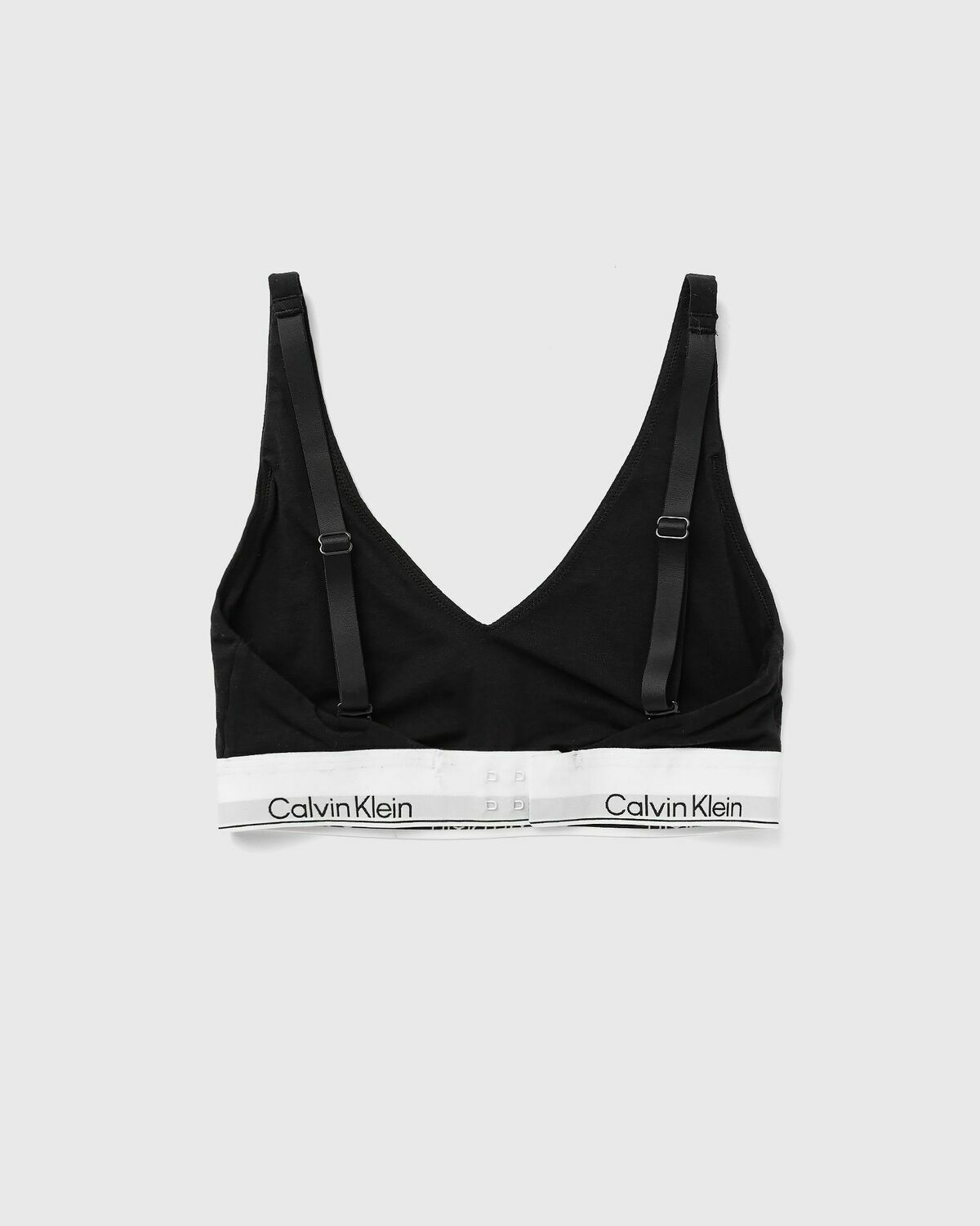 Calvin Klein Underwear FULL CUP UNLINED TRAINGLE SCOOP Black Womens (Sports-) Bra
