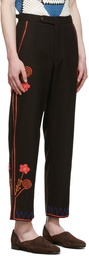 Bode Black Rancher Trousers