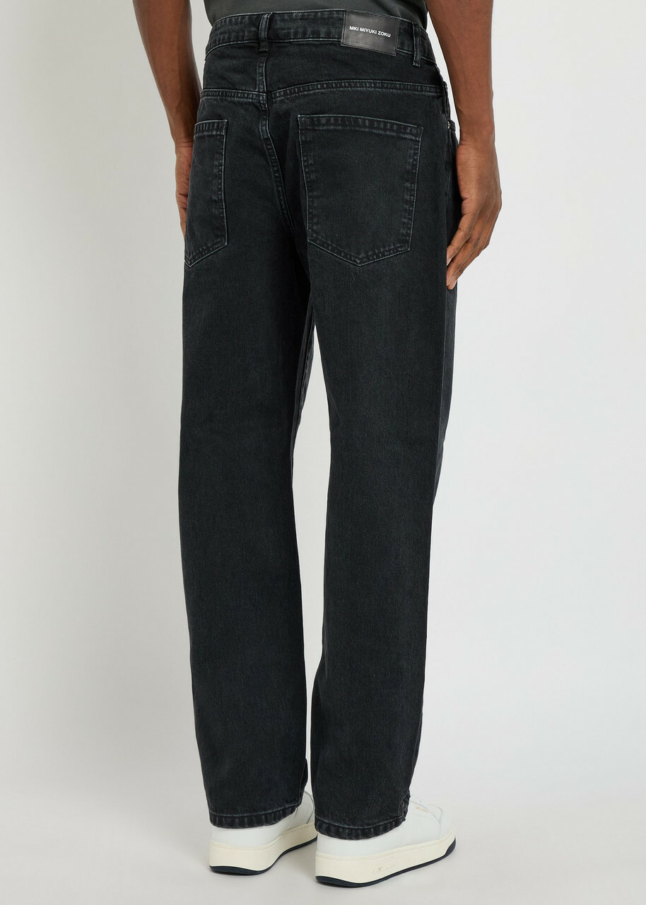 Mki Miyuki Zoku Straight-leg Jeans Black