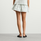 My Mum Made It Women's Pleat Mini Skirt in Mint
