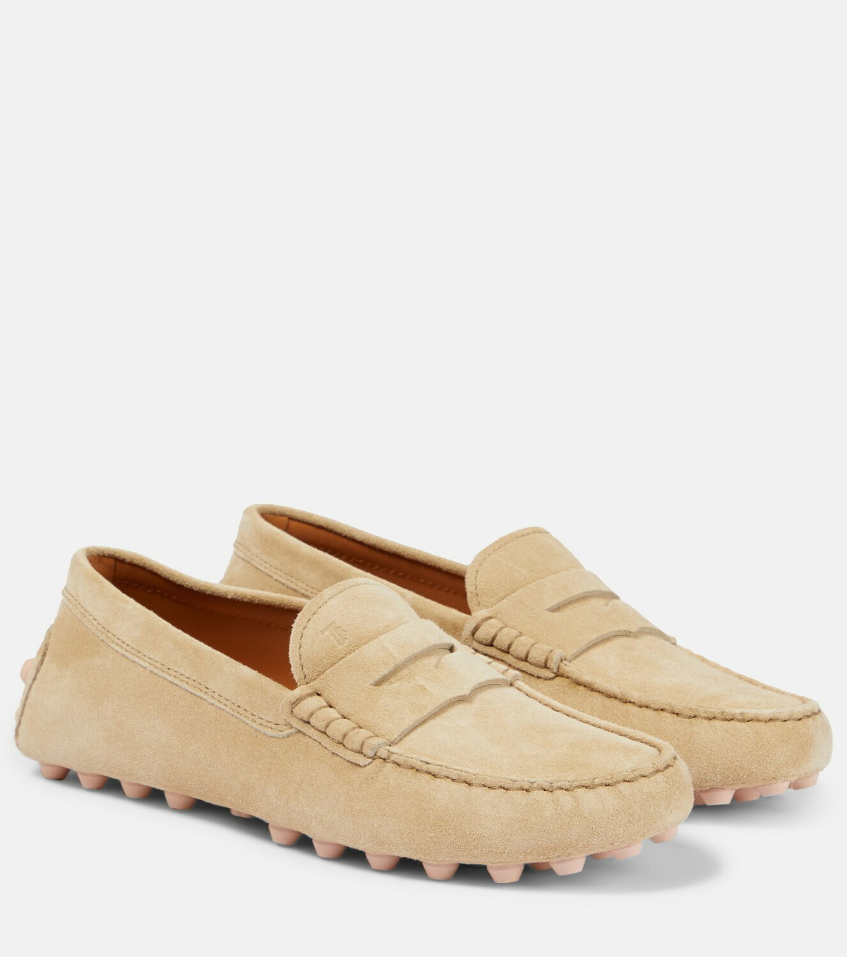 Tod's Men Rubber Bubble Suede Boat