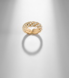 David Yurman DY Madison® 18kt gold ring with diamonds