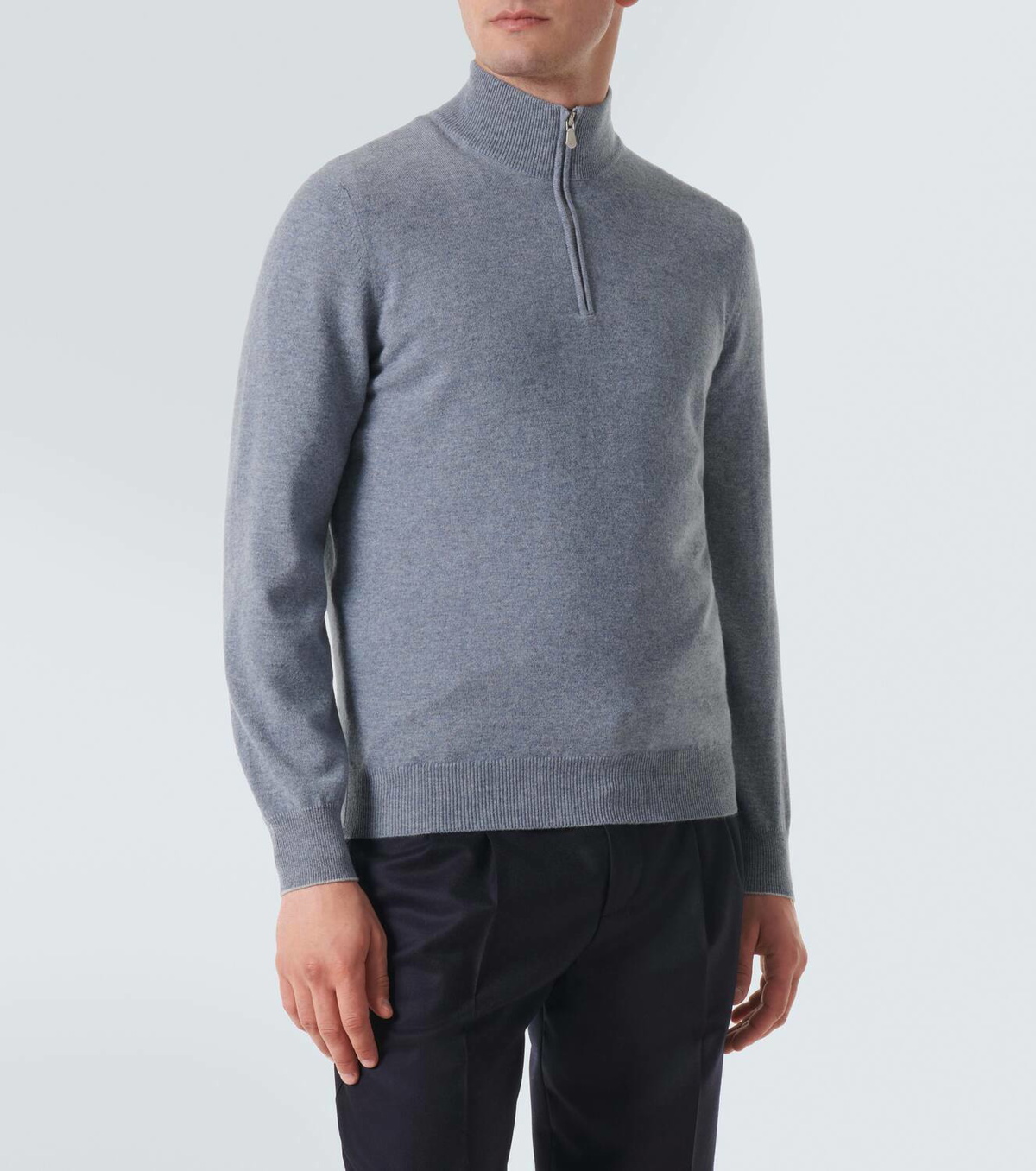 Brunello Cucinelli Cashmere half-zip sweater Brunello Cucinelli