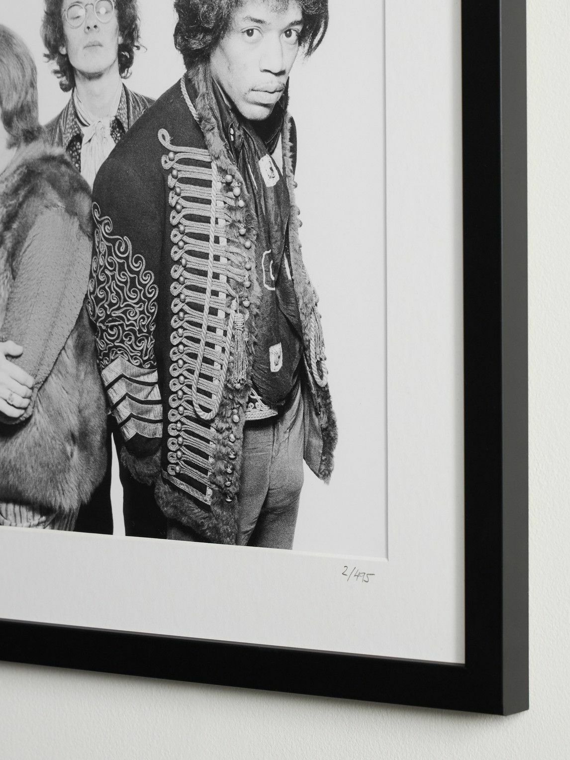Sonic Editions - Framed 1967 Jimi Hendrix &amp; The Experience Print, 16" x 16"