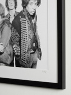 Sonic Editions - Framed 1967 Jimi Hendrix &amp; The Experience Print, 16" x 16"