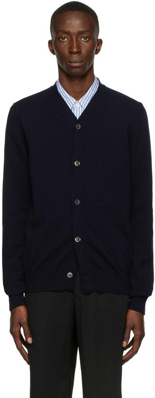 Photo: Comme des Garçons Homme Deux Wool Carded Cardigan