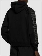 JACQUEMUS - Le Hoodie Typo Cotton Sweatshirt