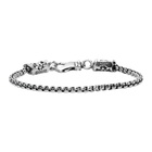 Emanuele Bicocchi SSENSE Exclusive Silver Tubular Chain Bracelet