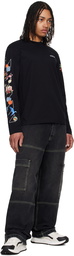 Off-White Black Fresco Diag Skate T-shirt