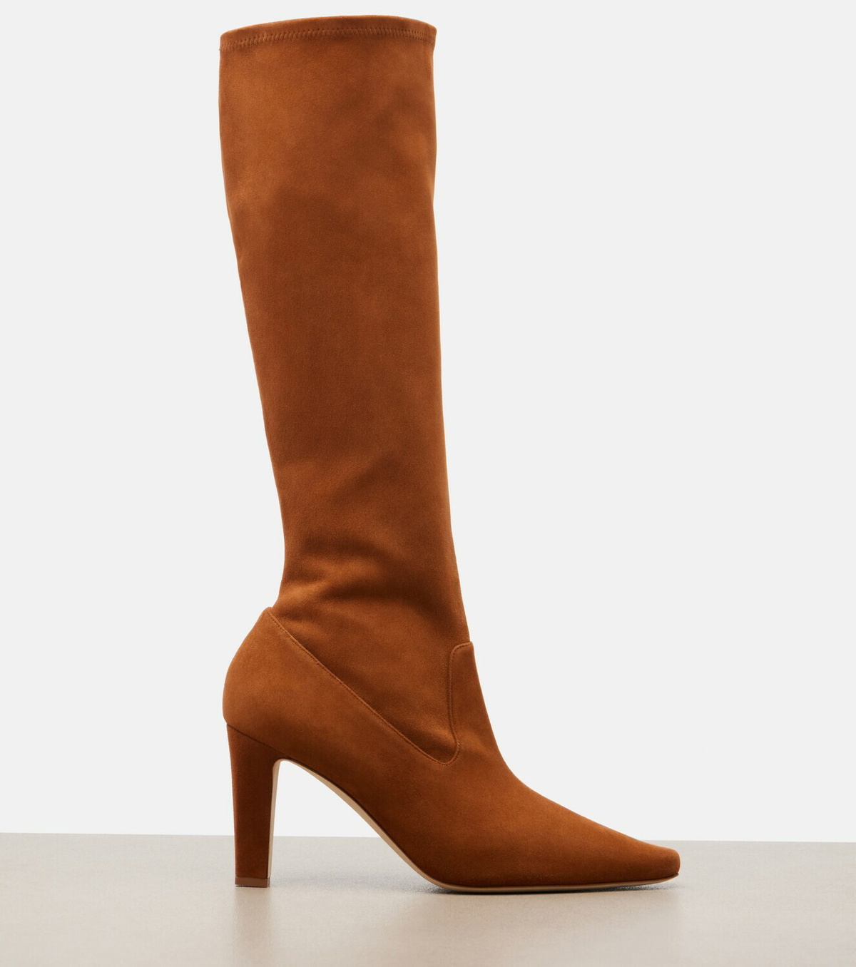 Manolo Blahnik Pavisco suede knee-high boots