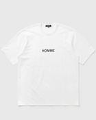 Comme des Garçons Homme TEE White Mens Shortsleefe