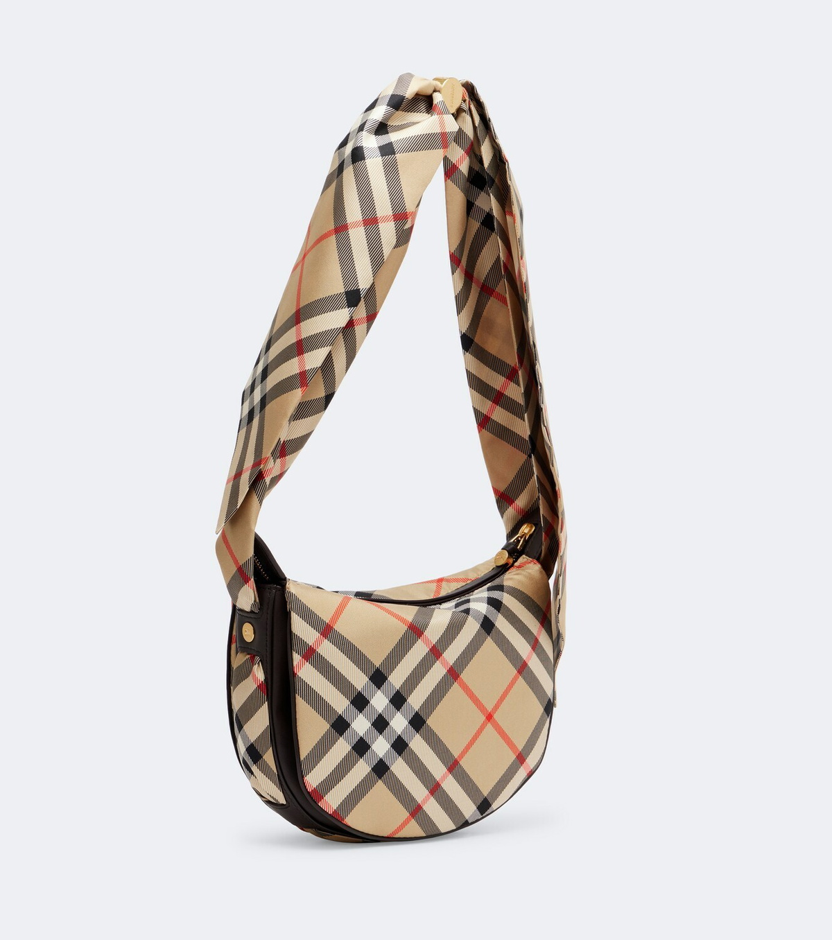 Burberry Burberry Check silk twill shoulder bag
