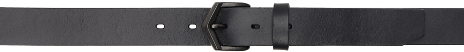 YOHJI YAMAMOTO Black 30MM Soft Oil Belt