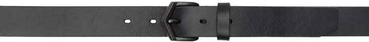 Photo: YOHJI YAMAMOTO Black 30MM Soft Oil Belt