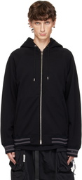mastermind JAPAN Black Souvenir Full-Zip Hoodie