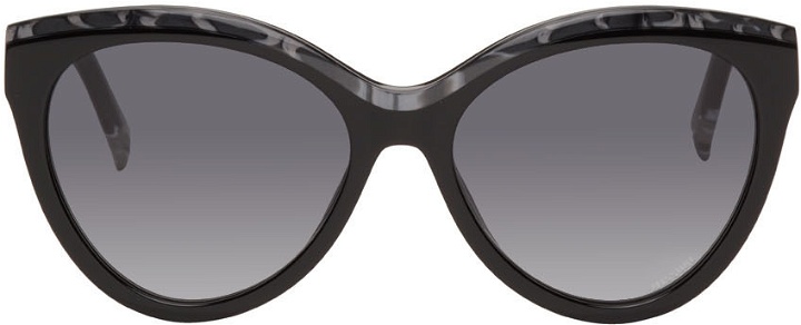 Photo: Missoni Gray & Black Round Sunglasses