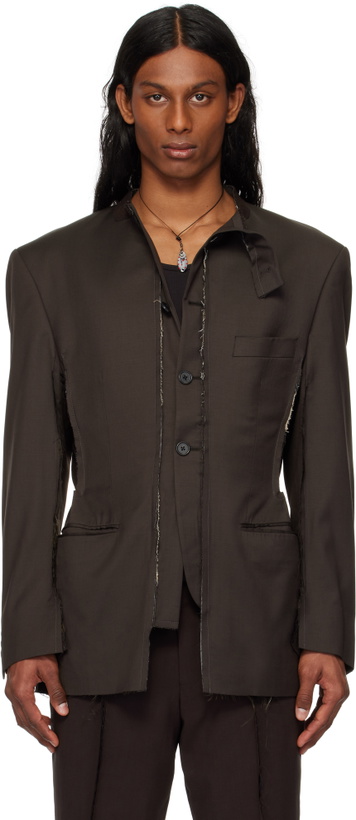 Photo: HODAKOVA SSENSE Exclusive Horse Hair Blazer