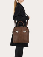 Ferragamo Mens Hug tote bag in Brown