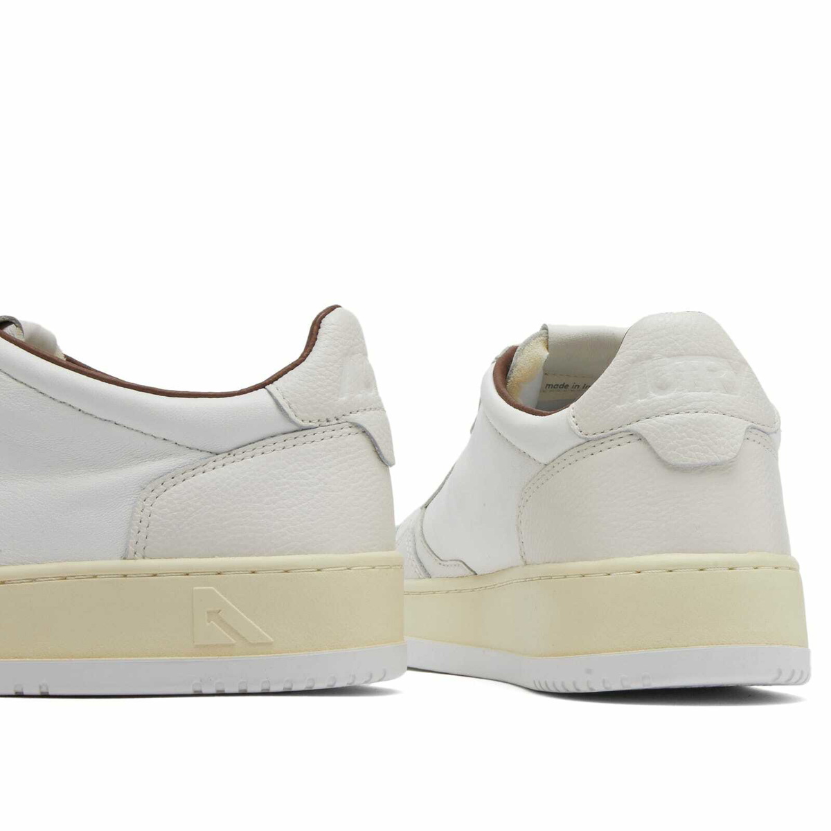 Autry Men's Medalist Low Leather Sneaker in Dollar Autry