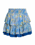 Poupette St Barth Womens Mini skirt in Blue