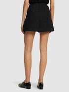 SELF-PORTRAIT - Bouclé Mini Skirt