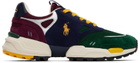 Polo Ralph Lauren Green & Blue Jogger Sneaker