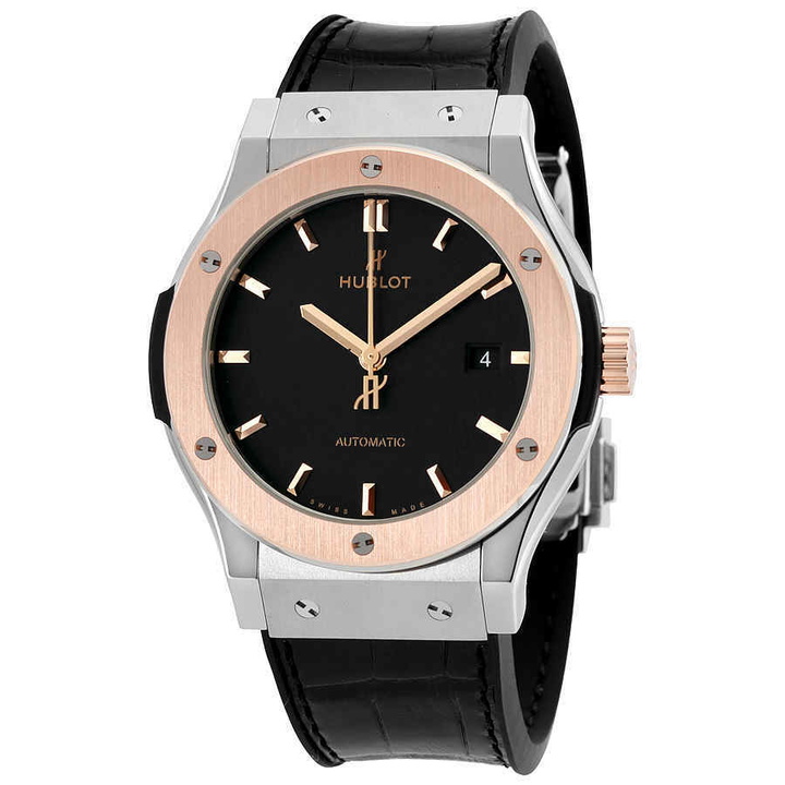 Photo: Hublot Classic Fusion Automatic Matte Black Dial Mens Watch 542.NO.1181.LR