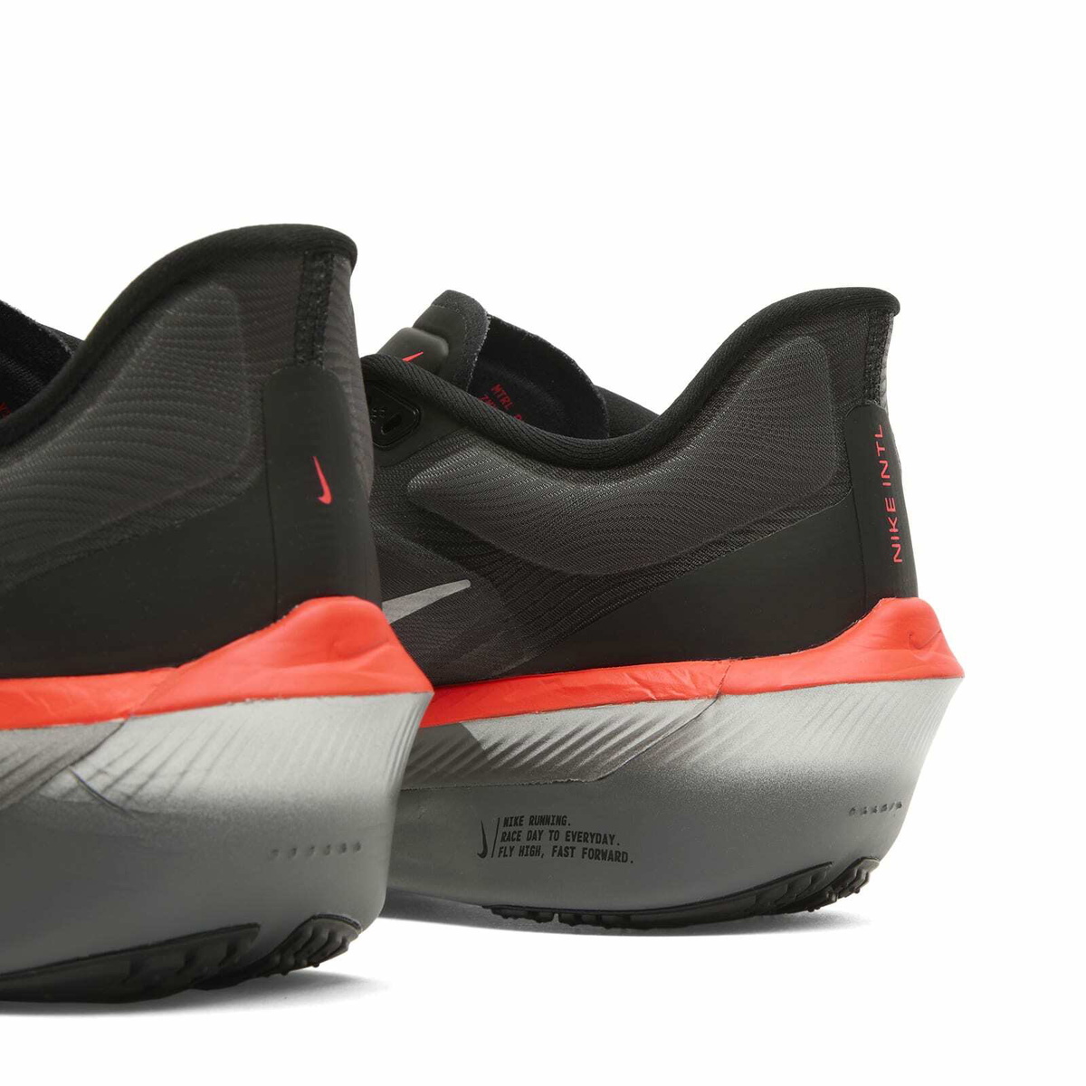 Nike Running Men's Nike Zoom Fly 6 Sneaker in Black/Crimson/Iron Grey