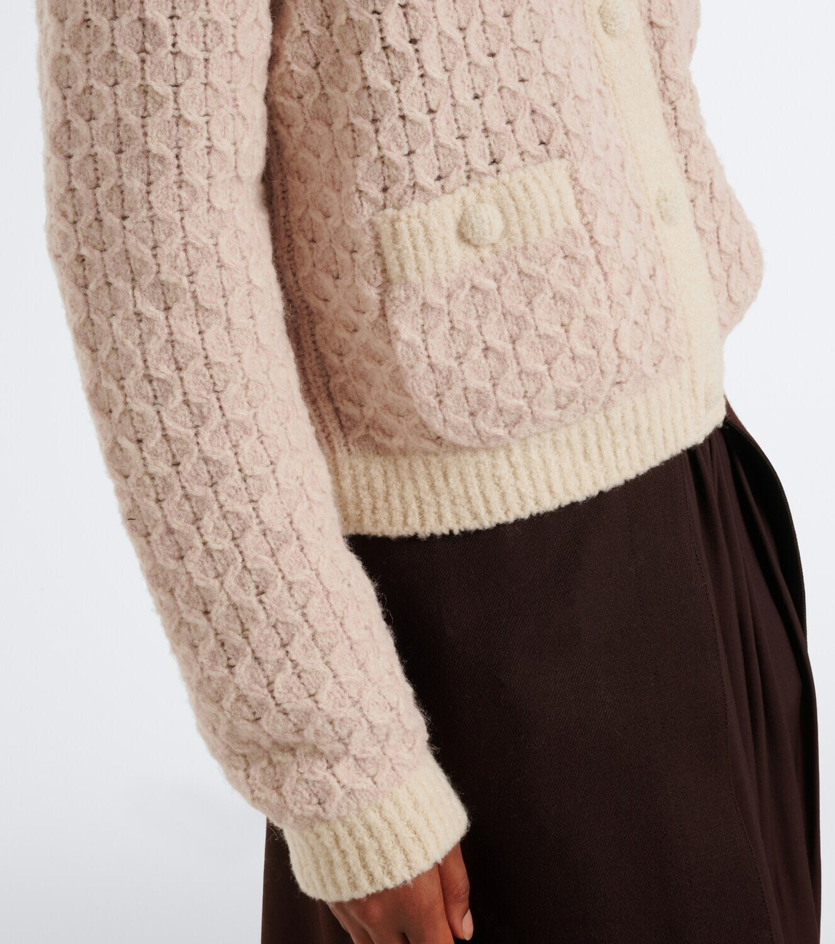 Moncler Wool and alpaca-blend cardigan