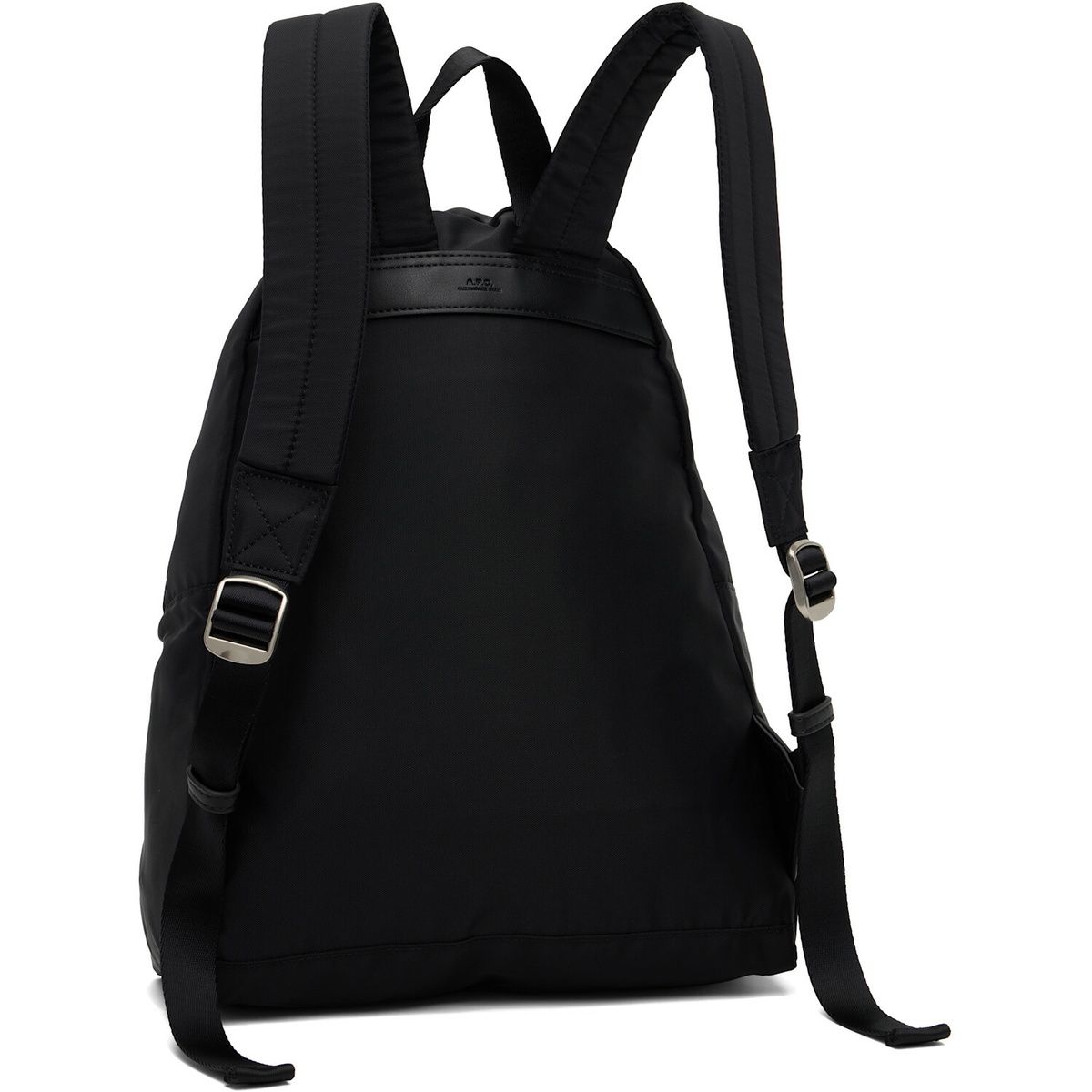 A.P.C. Black Backstage Small Backpack