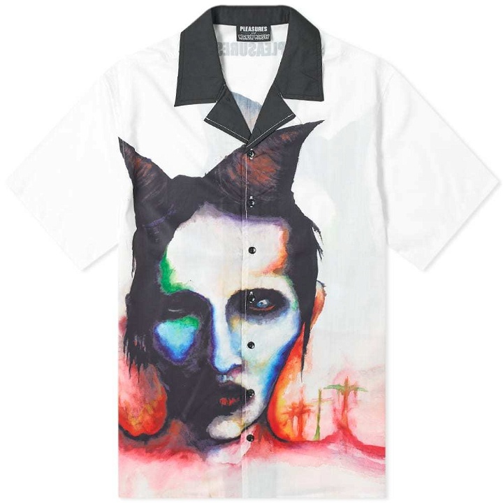 Photo: PLEASURES x Manson Watercolour Camp Shirt