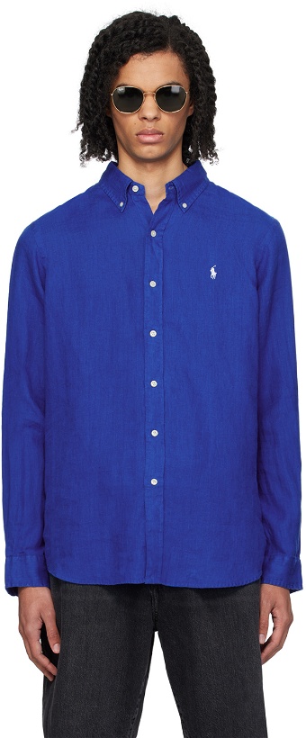 Photo: Polo Ralph Lauren Blue Lightweight Shirt
