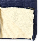 Taion Men's Reversible Fleece Down Vest in Navy/Ivory