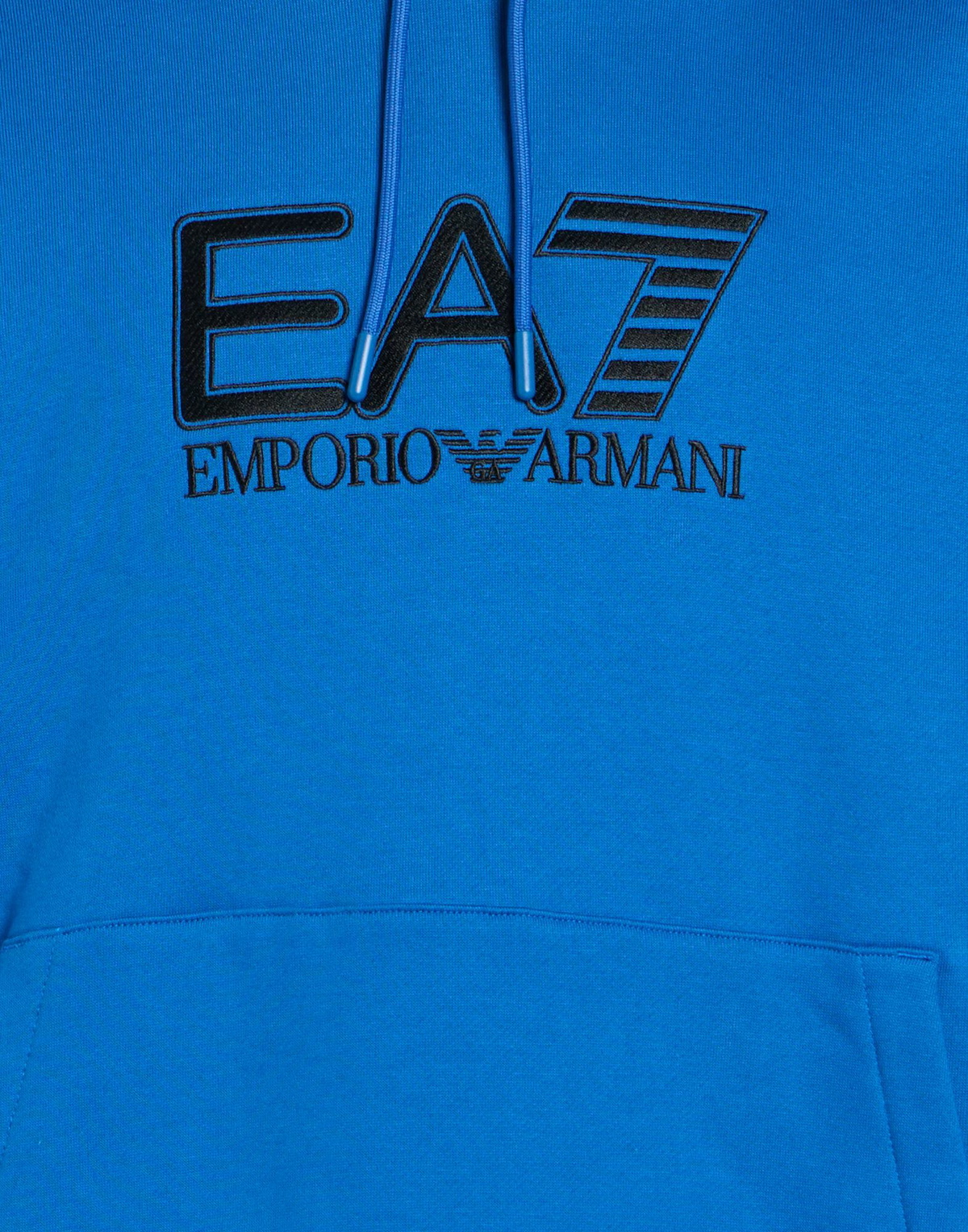 Ea7 Mens Sweatshirt Bright in Blue
