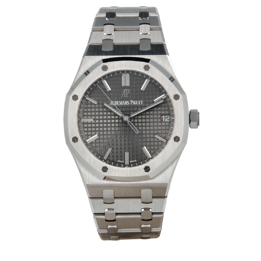 Audemars Piguet Royal Oak Automatic Grey Dial Mens Watch 15500ST