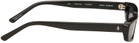 The Attico Black Linda Farrow Edition Thea Sunglasses