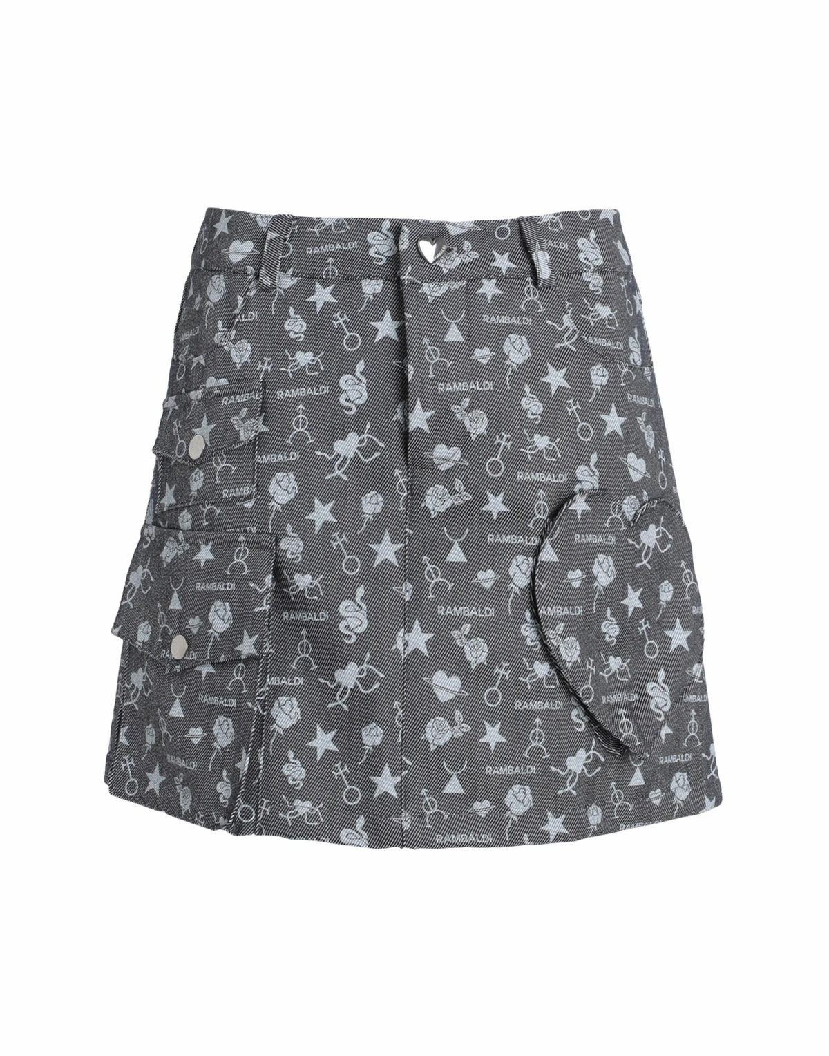 Marco Rambaldi Womens Denim skirt in Blue