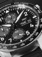 IWC Schaffhausen - Pilot's Watch Automatic Chronograph AMG 42.5mm Titanium and Rubber Watch, Ref. No. IW388305