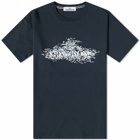 Stone Island Men's Institutional Two Graphic T-Shirt in Navy